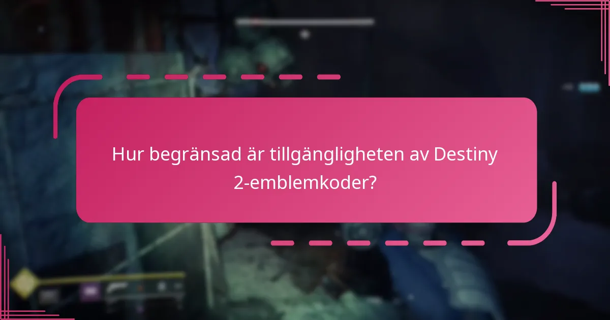 Vilka exklusiva designer finns tillgängliga för Destiny 2-emblemkoder?
