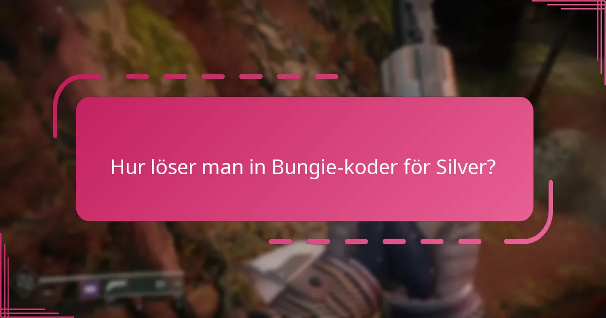 Vilka belöningar kan låsas upp med Silver i Destiny 2?