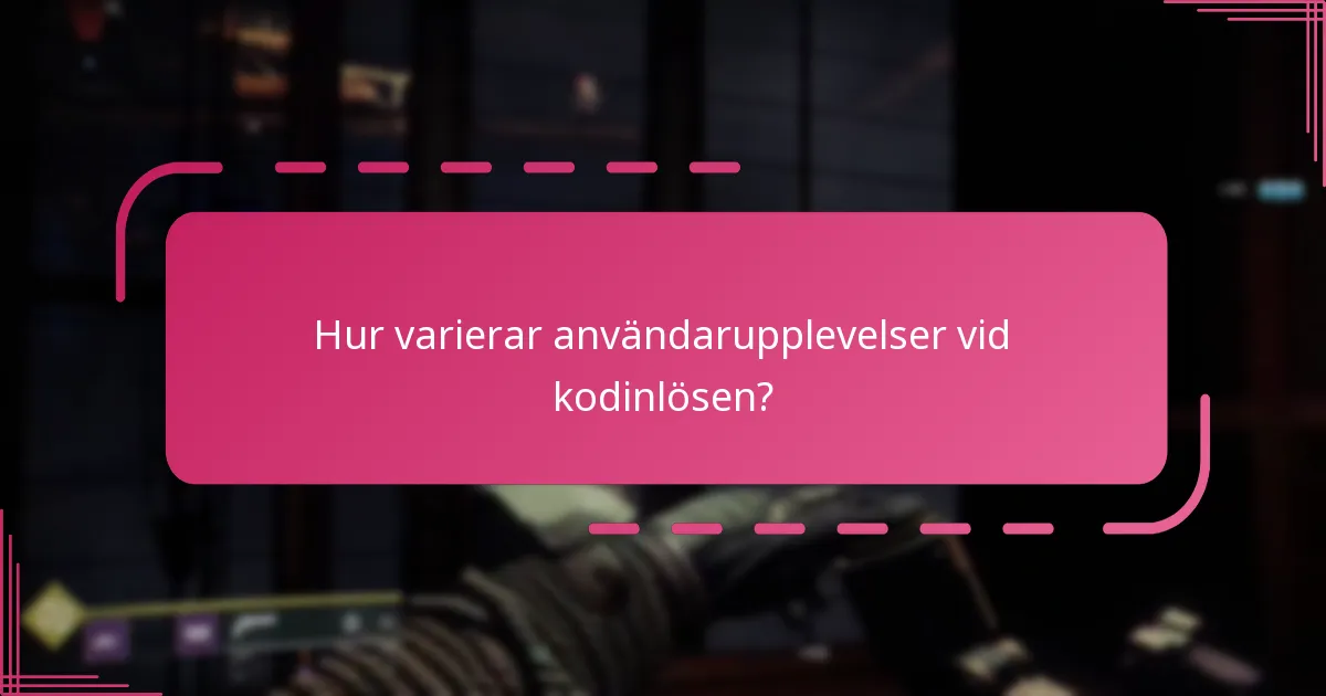 Vilka typer av koder kan lösas in i Destiny 2?