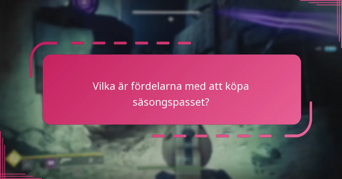 Vilka plattformar stöder belöningar från Destiny 2:s säsongspass?