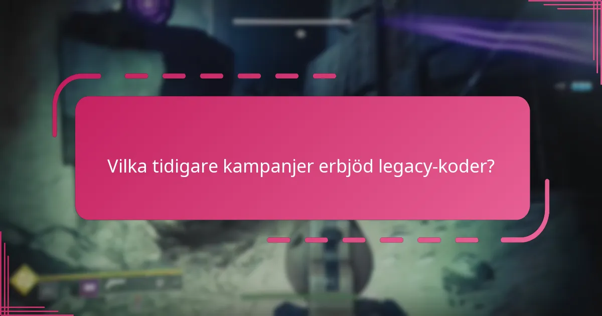 Vilka utmaningar finns det vid inlösen av legacy-koder?